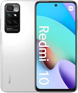 Xiaomi Redmi 10 - Smartphone de 4+64GB, Pantalla de 6,5” FHD+ 90Hz, MediaTek Helio G88, Cuadruple Cámara de 50MP IA, 5000mAh (Versión ES)